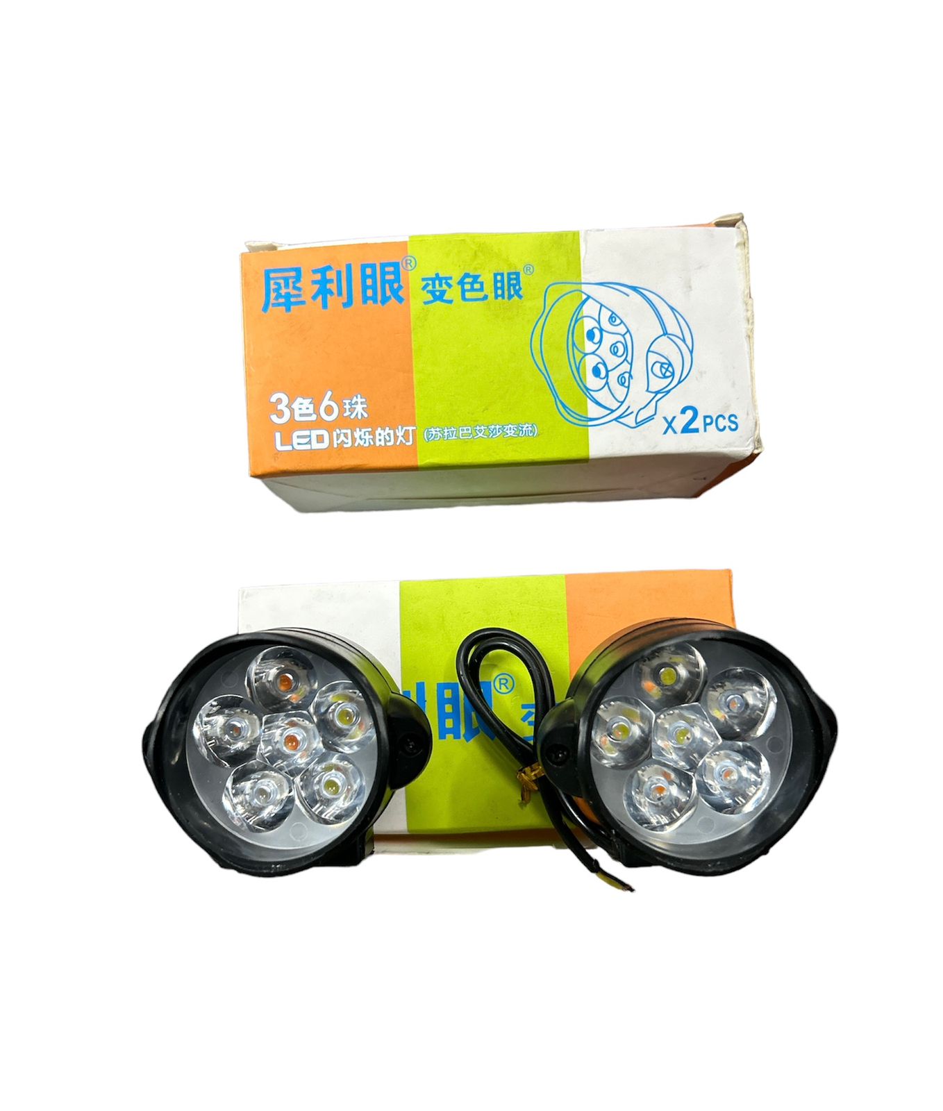 6 LED SET 10W WHITE