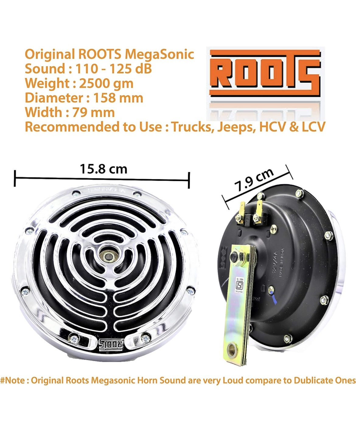 Roots Megasonic Horn