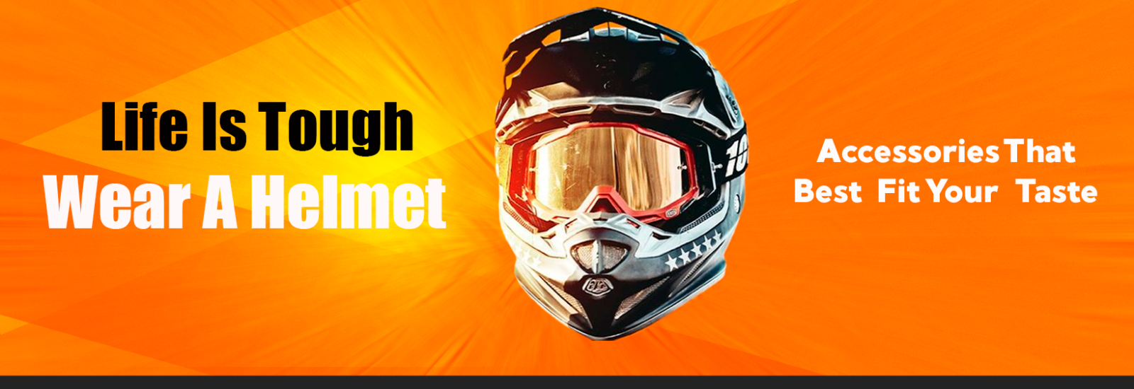 Helmet Banner